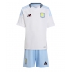Aston Villa Boubacar Kamara #44 Maglia Gara Trasferta Repliche 2024-25 Bambino Maniche Corte